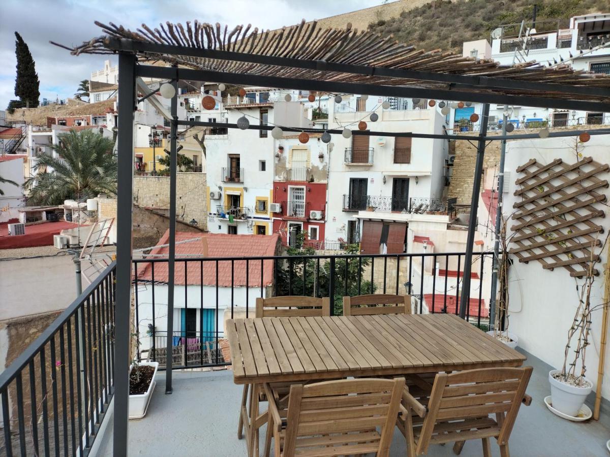 Private Terrace-Romantic-Sea, Castle Views-Central Аликанте Екстериор снимка